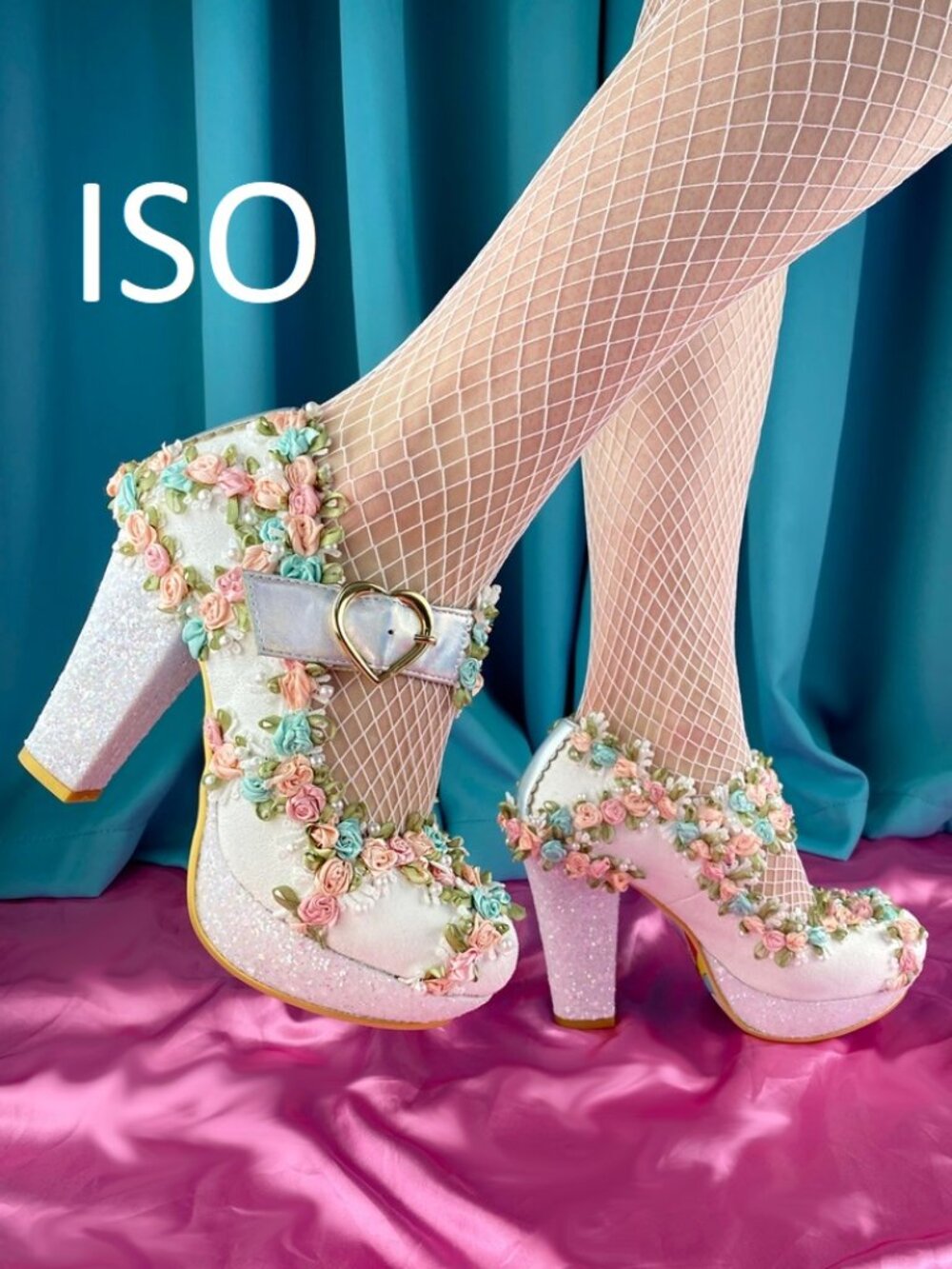 ISO Irregular Choice X Cosy Quilt shoes in white
